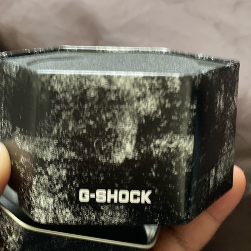 G-SHOCK Black and Red Protective Case